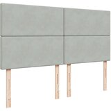  Krevet s oprugama i madracem svjetlosivi 180x200 cm baršunasti | shoptok.hr