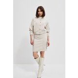 Moodo Braid-embossed skirt | Shoptok.si