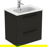 Ideal Standard antracitno siva stenska omarica za pod umivalnik 60x63 cm i.life a | Shoptok.si