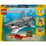 Lego LEGO® Creator 3in1 - Krvoločen morski pes s skrinjo z zakladom (31381) | Shoptok.si