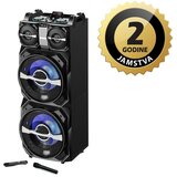 Akai karaoke 300W, DJ mikseta, EQ, FM, dual ulazi, daljinski, bež mikrof DJ-T5 | shoptok.hr