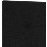  Krevet Crna 200x200 cm Tkanina | shoptok.hr