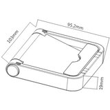 Kettz nosač za tablet/tel 7"-10.1" SNT-K102 ( 00AD29 ) | ePonuda.com