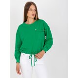 RUE PARIS Sweatshirt-RV-BL-8066.32P-green Cene