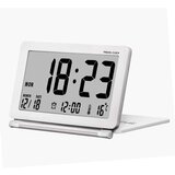 Venisymlis Majhna Potovalna Budilka, Tiha Digitalna Ura, Elektronska Budilka, Velik Lcd Zaslon Z Datumskim Termometrom, (22059983) | Shoptok.si