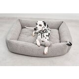 MiaCara Sivi krevet za pse od boucle tkanine 93x120 cm Senso Pebble L – | shoptok.hr
