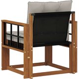  Set vanjskih sofa Čvrsto drvo akacije i Textilene | shoptok.hr