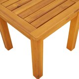 Bocni stol Prirodna nafta 35 x 35 x 34 cm Čvrsto drvo akacije | Eponuda.com