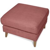 Scandic Rožnat tabure iz rebrastega žameta Paris – | Shoptok.si