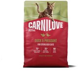 Carnilove Cat Active Adult Sterilised, briketi - raca in fazan 2 kg | Shoptok.si