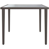  Vrtni stol sivi 48 x 48 x 37 cm čelični | shoptok.hr