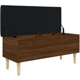 vidaXL Klupa za pohranu boja hrasta 102x42x46 cm od konstruiranog drva | shoptok.hr