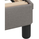  Okvir za krevet Dover smeđesivi 180x200 cm od tkanine | Eponuda.com