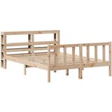 vidaXL Okvir kreveta bez madraca 120 x 200 cm od masivne borovine Cijene