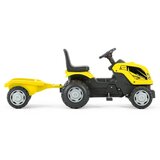 Playtime Dečiji traktor sa prikolicom na pedale 956, Žuti cene
