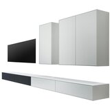 Hammel Furniture crno-bijeli set tv stol i 2 komode edge by hammel - hammel furniture Cijene