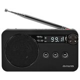 Aiwa prenosni radio FM RS-77PLL/BK s funkcijo RDS u