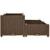  Povišena gredica 80 x 80 x 38 cm od polipropilena | shoptok.hr