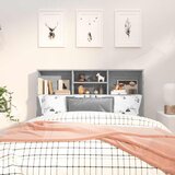  Uzglavlje s ormarićem boja hrasta sonome 120x19x103,5 cm | Eponuda.com
