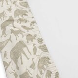 Jollein prevleka za previjalno blazino 50x70cm animals olive green | Shoptok.si