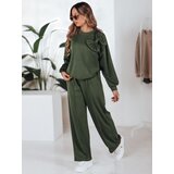 DStreet Komplet dresowy damskie one size oversizowy DRESOVA ciemnozielony | shoptok.hr