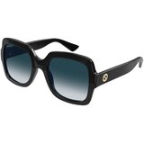 Gucci GG1337S 001 ONE SIZE (54) Črna/Modra | Shoptok.si