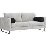 vidaXL valjkasti jastučići 2 pcs crna Ø 25 x 70 cm tkanina | shoptok.hr