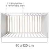 Roba Bijeli dječji krevet 60x120 cm – | shoptok.hr