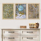 Wallity Set uramljenih slika 3NTC_UN3894486, 3 Dela | ePonuda.com