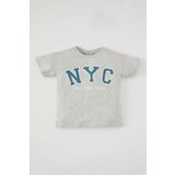 Defacto Baby Boy Crew Neck Printed Short Sleeve T-Shirt cene