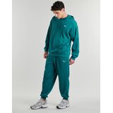 Puma Spodnji deli trenirke ESS ELEVATED Sweatpants TR cl Zelena | Shoptok.si