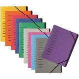 Pagna mapa organizator, sortirna datoteka, 7 predelkov, svetlo siva, (21652727) | Shoptok.si