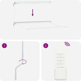  Skrovita tenda Žuta i bijela 250 x 200 cm Poliester i metal - Žuta i bijela (bijeli okvir) 2 5 x 2 m Električna | shoptok.hr