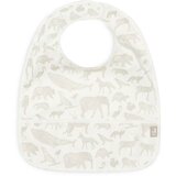 Jollein 2 dijelni set podbradnjaka animals olive green | shoptok.hr