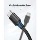 Ugreen - podatkovni kabel (10306) - USB-C na Type-C, 3A, 2m - crni | shoptok.hr
