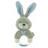 Baby Mix Plišana zvečka Zeko Grey & Blue Cijene
