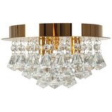 Toolight kristalna stropna svjetiljka App1038-3cp zlato | shoptok.hr