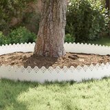  Rubnjaci za travnjak 30 pcs Bijelo 103 x 0,05 x 22 cm Čelik | shoptok.hr