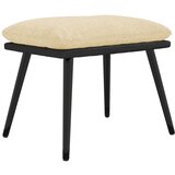 vidaXL Stolček za noge krem 45x29,5x35 cm blago in umetno usnje, (20983736) | Shoptok.si
