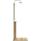  Vanjski tuš 217 cm Masivno drvo akacije i nehrđajući čelik | shoptok.hr