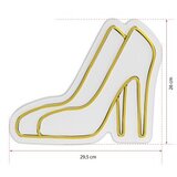 Wallity dekorativna led rasveta high heel shoes, 26x29.5cm, žuta | ePonuda.com