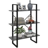 vidaXL ormarić za knjige sivi 80 x 30 x 105 cm od iverice | shoptok.hr