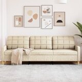vidaXL Trosed krem 210 cm blago | Shoptok.si