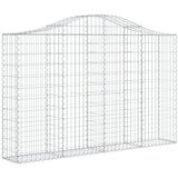  Gabionska košara s lukom 200x30x120/140 cm pocinčano željezo | Eponuda.com