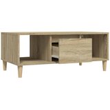  Stolić za kavu boja hrasta 90x50x36,5 cm konstruirano drvo | shoptok.hr