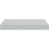  Plutajuće zidne police 2 kom boja betona 40 x 23 x 3,8 cm MDF | Eponuda.com