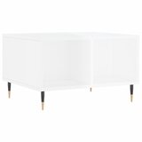  The Living Store Klubska mizica visok sijaj bela 60x50x36,5 cm inženirski les - Klubska Mizica, (21444931) | Shoptok.si