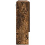  Ogledalo ormar Dimljeni hrast 59 x 17 x 55 cm Konstruirano drvo | shoptok.hr