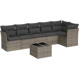  7-dijelni set vrtnih sofa sivi od poliratana | shoptok.hr