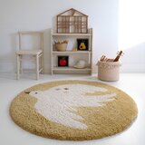 Nattiot Oker žuti dječji tepih ø120 cm Bohemian Bird Miel – | shoptok.hr